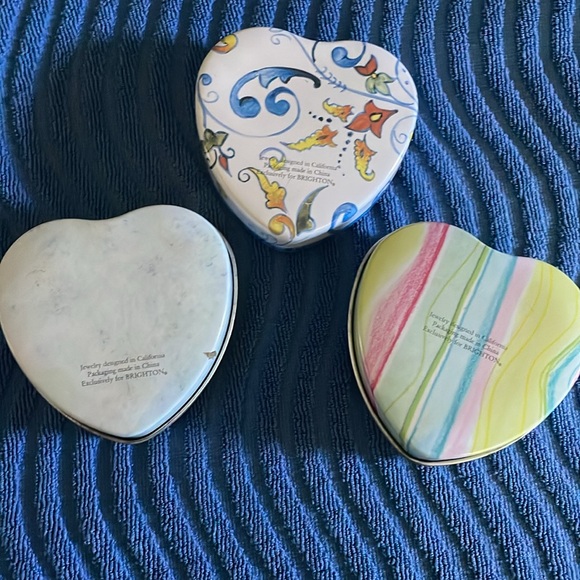 Brighton, jewelry boxes set of three - Picture 2 of 2